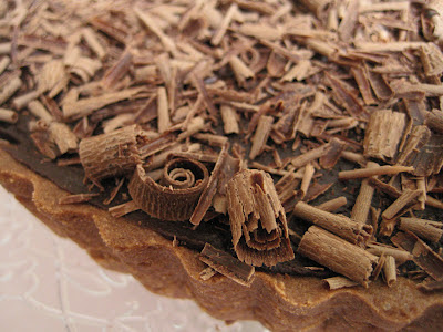 Crostata frangipane al cioccolato fondente e tahina