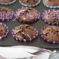 Muffins al cioccolato per un 2016 di gioia!